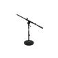Tiger MCA42-BK Table Microphone Stand - with a round base - Black (Electronics)