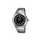 Casio - EF-124D-1AVEF - Men's Watch - Analogue Quartz - Dater - Steel Bracelet (Watch)
