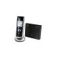 Siemens Gigaset SL550 DECT Cordless high-tech phone with color display, paint black (Electronics)