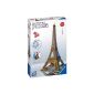 Ravensburger - 12556 - Building 3D Puzzle - 216 Pieces - The Eiffel Tower (Toy)