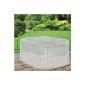 Classic sleeve for furniture rectangular PE-woven fabric - transparent - of 'more garden' - size L (235 x 135 cm) (Garden & Outdoors)