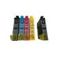 5 XL High Capacity Ink Cartridges For ColourDirect Epson Expression Home XP-102 XP-202 XP-205 XP-30 XP-305 XP-405WH XP-405 XP-212 XP-215 XP-225 XP-312 XP-315 XP -322 XP-325 XP-412 XP-415 XP-422 XP-425 Printers Black 2 2 2 Cyan Magenta Yellow 2 (Electronics)