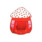 Red tent with dot / ball pit (Toys)