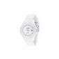 Madison New York unisex wristwatch Candy Time Analog Silicone White U4167 (clock)