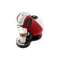 YY1651FD Krups Espresso machine Nescafé Dolce Gusto Melody 15 bar Automatic Red Metal (Kitchen)