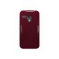 Moto G TPU Silicon Case CASE COVER IN TRANSPARENT RED, TERRAPIN Retailverpackung (Accessories)