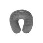 daydream travel neck pillow with micro beads, gray (Personal Care)