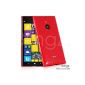 TheBlingZ.® TPU Silicone Skin Case Cover Case Nokia Lumia 1520 - Silicone Case Protector Cover Case - Red