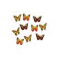 10 pcs. Artificial butterfly magnets for refrigerator Home Textiles (household goods)