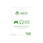 Card Xbox Live 50 euros (Accessory)