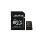 Kingston SDCA10 / 32GB microSD / SDHC 32GB memory card with adapter