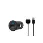 Belkin Mini Universal USB Car Charger (12V, sync / charge cable, USB 2.0) for Apple iPhone / iPod black (Accessories)