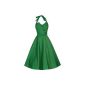 Lindy Bop 'Myrtle' Chic Vintage 1950's Halter Flared Dress Party Dress (Clothing)