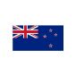 Quality New Zealand Flag Flag 90 x 150 cm with reinforced Hissband (Misc.)