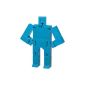 AREAWARE - Cubebot SMALL Blue - Toy robot Klein Blue (Toys)