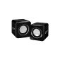ARCTIC S111 BT (Black) - Mobiles Bluetooth (V4.0) Sound System - 2 x 2 W RMS - Speaker - Rechargeable - Ideal for travel (Wireless Phone Accessory)