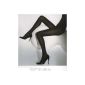 Wolford tights Velvet de Luxe 66 black 18207 (Textiles)