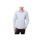 James Tyler Men's business shirt, Slim Fit - Premium Quality (Textiles)