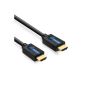 PureLink CS1000-020 - High Speed ​​HDMI Cable with Ethernet - HDMI 2.0 compatible (4K + 3D) - 2.0 meters (Accessories)