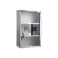 Stainless steel medicine cabinet medicine cabinet first aid cabinet with lock (3 subjects) (household goods)