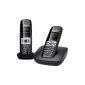 Gigaset C610 Duo Cordless DECT phone with additional handset Black (Electronics)