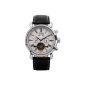 AMPM24 Mechanical Men's Watch Automatic winding has elegant Classic Leather Strap White Nine PMW017 (Watch)