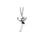 SG PARIS FASHION JEWELLERY NECKLACE GLASS BLACK / JET FEE (Jewelry)