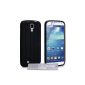 Yousave Accessories SA-EA02-z196 Silicone Case for Samsung Galaxy S4 Black (Accessory)