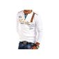 MT Styles - R-0663 - T-Shirt 2 in 1 long sleeve - printed 