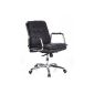 HJH OFFICE 600 930 office chair / executive chair VILLA 10 Nappa black (household goods)