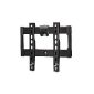 Flash Star TV wall mount flat, for 38-81 cm (15-32 inches), max.  25kg Black - exclusively from Amazon.de (Accessories)