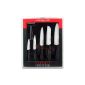 Chef Knife Set of 6 447980 Ceramic Knife Blade 30 x 37 x 3.4 cm (Kitchen)