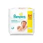Pampers Sensitive Wet Wipes Promo Pack 5 + 1 FREE packs, 2-pack (2 x 336 towels) (Health and Beauty)