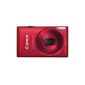 Canon Ixus 220 HS 12.1 Megapixel Digital Camera Red (Electronics)