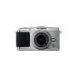 Olympus PEN E-P3 system camera (12 megapixels, 7.6 cm (3 inch) display, image stabilizer, Full HD Video) Kit silver incl. 14-42mm Lens Silver (Electronics)