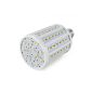 CHINS® E27 LED corn bulb 5730 SMD LED lamp & Lamp (cool white 6500K, AC 220-240V, 360 ° viewing angle,) Energy Saving Light (20 Watts)