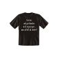 Funny Funny Cool Fun T-shirt I got up ... - With Absperrband Party Zone Free - With caution tape Partyzone Free L (Textiles)