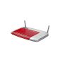 AVM FRITZ! Box 3272 Wireless Router Annex B (ADSL, 450 Mbit / s, 2 Gigabit LAN, Media Server) (Accessories)