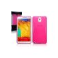 Terrapin Cover Cover Minigel Terrapin Bright Pink Transparent Samsung Galaxy Note 3 (Electronics)