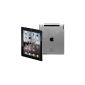 Wentronic hard shell transparent (Back Cover) for iPad 2 (Accessories)