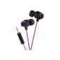 JVC Xtreme Xplosives Headphones with Remote and mic Violet (Electronics)