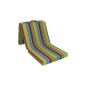 Sun Garden 10063175 Samba folding mattress - guest bed, colorful striped (household goods)
