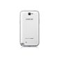 Samsung Original Cases / Cover EFC 1J9BWEGSTD (compatible with Galaxy Note 2 / Note 2 LTE) in white (Electronics)