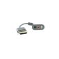 HDMI Adapter with Audio RCA output for sending Xbox360 console FOLLOWED Letter (Video Game)