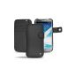 Noreve Tradition B Case for Samsung Galaxy Note 2 II Leather Case stand - Black (Wireless Phone Accessory)