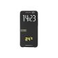 Rock HTC One E8, E8 One Ace Bose Series Smart Flip Case, Cover, with Integrated Hard shell, Book stylebook Case, Cover - Black (Electronics)