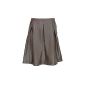 Broadway NYC leatherette skirt Carmenia Brown Cookie (Textiles)
