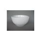 Salad bowl white porcelain huge 29cm (household goods)
