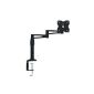 eSmart Germany TV / Monitor Desk Mount | 25-64 cm (10-25 inches) | VESA 75x75 to 100x100 | Tilt Swivel + + Rotary + + Height adjustable pivot function | Black | mounting holes on TV max.  100 x 100 mm (Width x Height) (Electronics)
