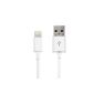 [Apple MFi certified] EasyAcc® 8 pin Apple Lightning to USB Cable for Apple iPhone 6 6 Plus 5s / 5c / 5, iPad Air / Mini / Mini 2, iPad 4th generation, iPod touch 5th generation, and iPod nano 7th generation, white, 0.7 Feet /0.2 meters.  (Wireless Phone Accessory)